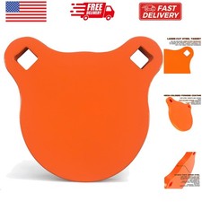 AR500 Steel Target for Shooting 1/2" Thick Gong Silhouette Metal Target - Las...
