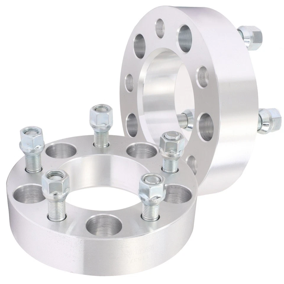 2pcs 1.5" or 38mm Wheel Spacers 5x5 14x1.5 For Chevrolet Express 1500 1997-2002 - Imagem 4 de 4