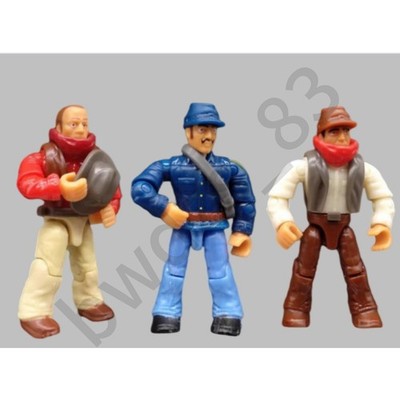 Mega Construx Bloks Probuilder FVR42 Red Blue White Cowboy Model in Loose 3X