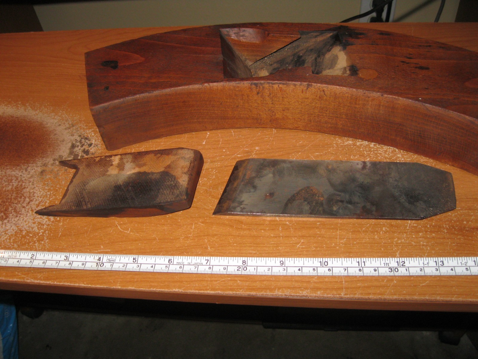 Antique Cooper's Sun Plane for Barrel Making