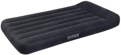 Intex Air Bed ''PillowRest Classic'' Blue Air Mattress Guest Bed Inflatable