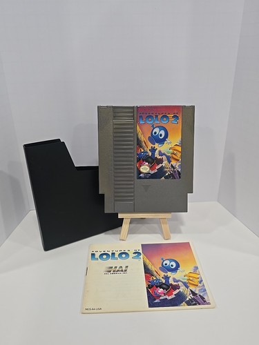 Adventures Of Lolo 2 - Nintendo NES - GC Handbuch dabei