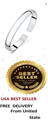 Solid 925 Sterling Silver Bracelet for Women | Vintage Handmade Simple Bangle