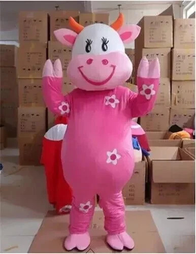 bull  Cosplay Unisex Cute Newly Mascot Costume Suit Cosplay Party Game Dress Outfit  Adult  Gift A+ main image 0