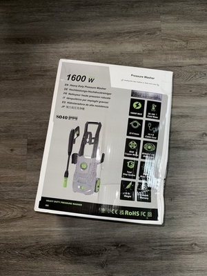 #ad #ad Patoolio W6 1600W Heavy Duty Pressure Washer Gray Green New $109.99