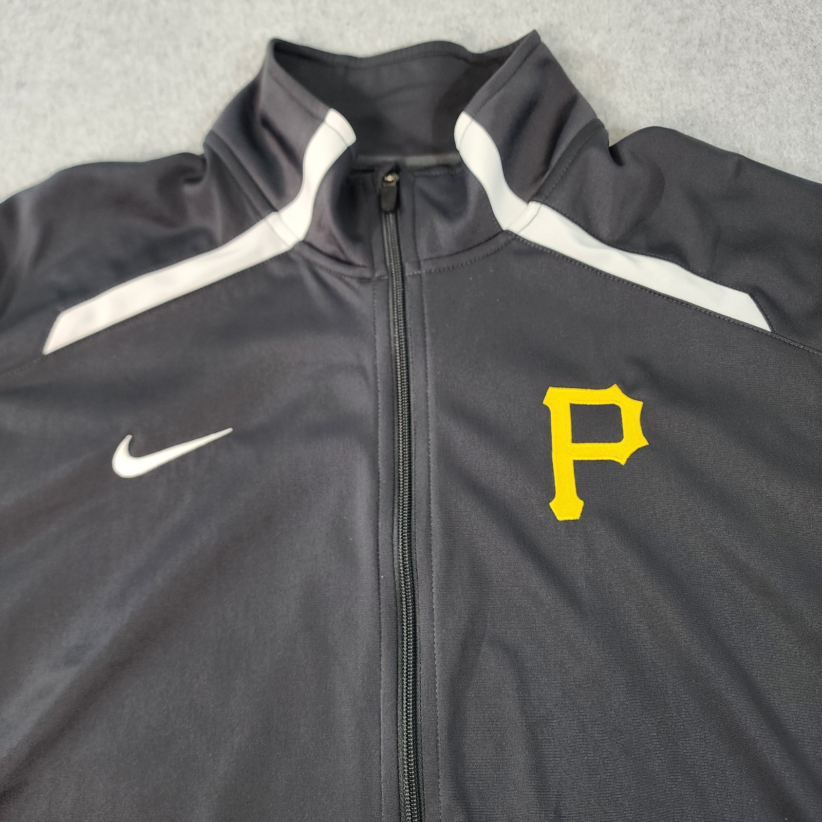 SACAI X NIKE Pittsburgh Pirates MLB Track Jacket adulto taglia XL nero Nike full zip baseball