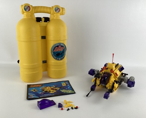 Mega Bloks Creature Seekers Scuba Quest 1998 Vintage #9105 Backpack Complete - Picture 1 of 23