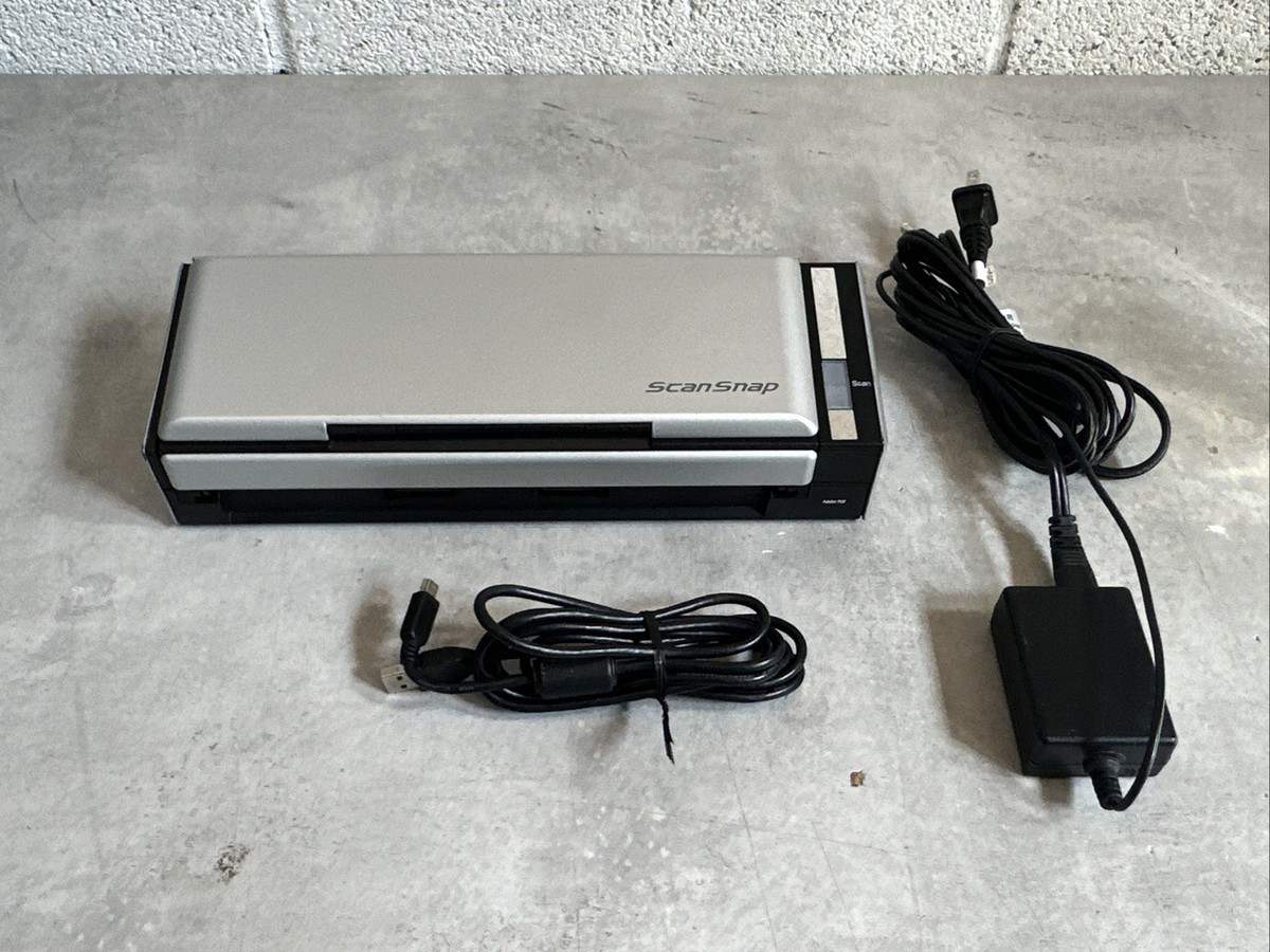 Fujitsu ScanSnap S1300 スキャナー 本体　ケーブルセット Fujitsu ScanSnap S1300 スキャナー 本体 ケーブルセット