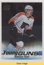 2019-20 Upper Deck Young Guns Silver Foil Morgan Frost #469 READ 1io