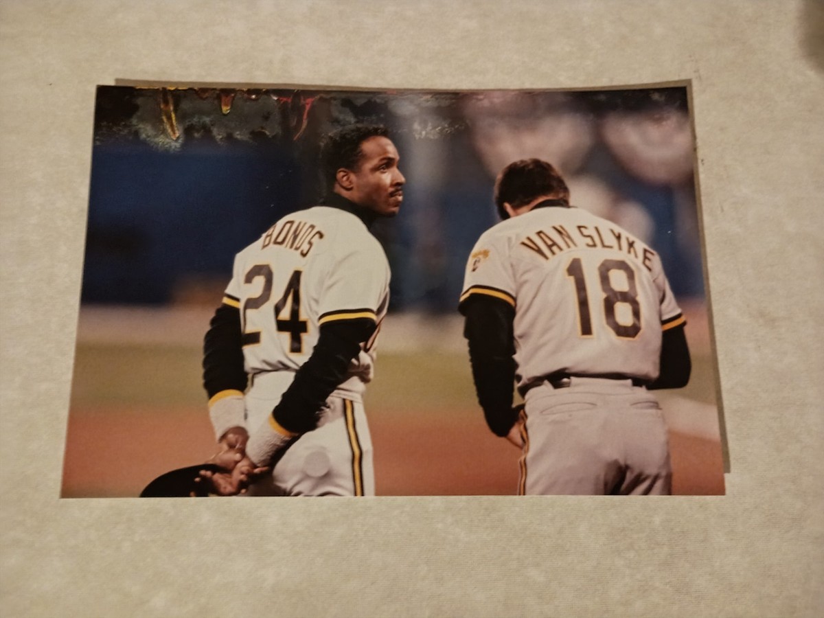 Barry Bonds Pittsburgh Pirates MLB Type 1 Photo 4x6 Hw4148 | eBay