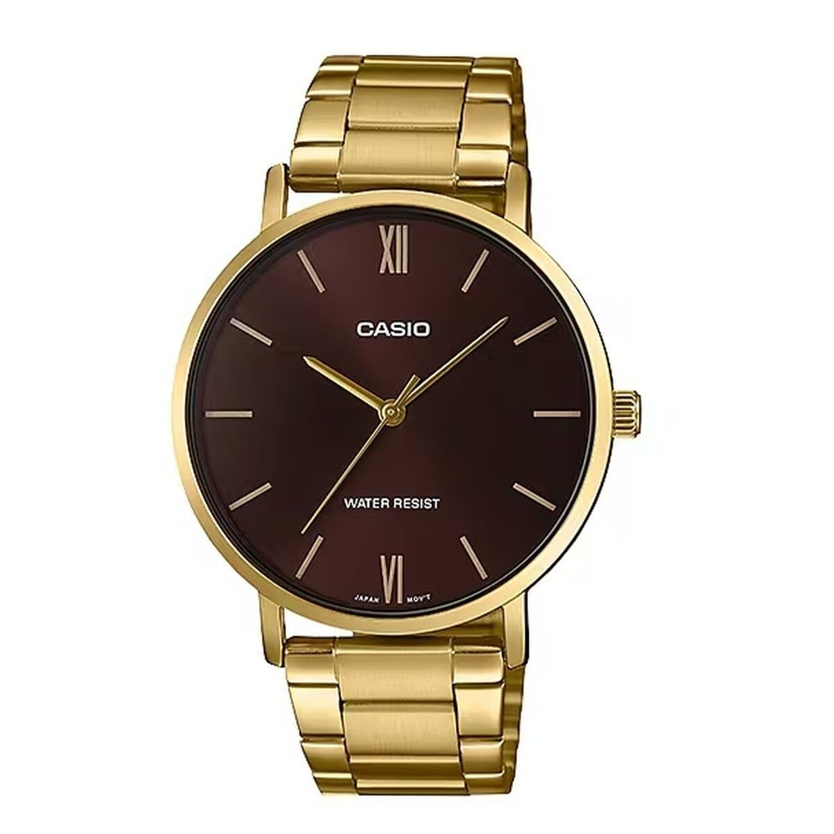 Orologio Uomo Casio MINIMAL GOLD - BROWN [Ø 40 mm]