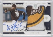 2021 Panini National Treasures Holo Silver 4/10 Luis Patino #172 Auto ii1
