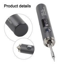 USB Cordless Soldering Iron Kit with Digital Display for Accurate Repairs
