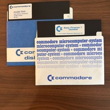 Commodore 64 Easy Finance I C64202 1541 Test Demo Disk 5.25 Floppy Lot