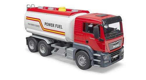 Bruder 03775 MAN TGS Camion Cisterna Scala 1:16 Veicolo Giocattolo Multicolore Made in Ger... - Foto 2 di 8