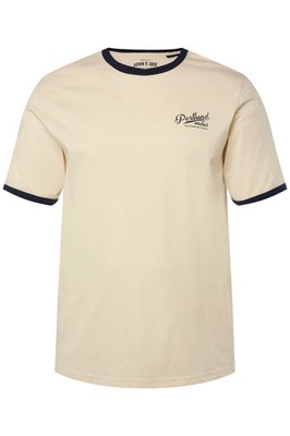 John F. Gee große Größen Kurzarm T Shirt L offwhite T Shirt Halbarm
