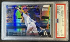 2022 Topps Stadium Club Chrome Max Muncy Refractor #9 Dodgers PSA 10 GEM MINT