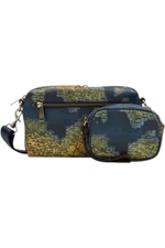 Patricia Nash Women's Piper Crossbody with Pouch Greek Map