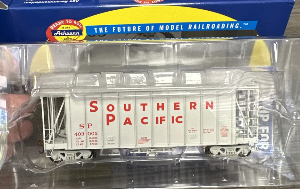 Deslizamiento aéreo Athearn RTR HO escala ATH87648 40’ 2600 CF Early Southern Pacific nuevo en caja Foto 3 de 3