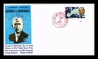 DR JIM STAMPS US COVER MARSHALL PLAN 50TH ANNIVERSARY FIRST DAY ISSUE