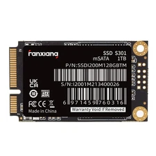 fanxiang S301 1TB mSATA SSD Mini SATA III 6Gb/s Internal Solid State Drive, 3...