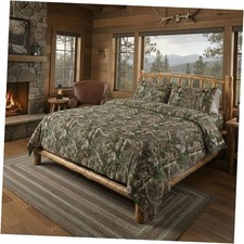 Realtree 5-Piece Size Bed in a Bag Set, 1 Comforter, 1 Fitted Full Xtra Green