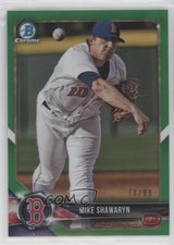 2018 Bowman Draft Chrome Green Refractor 78/99 Mike Shawaryn #BDC-101 11pj