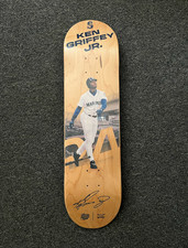 2024 Seattle Mariners Ken Griffey Jr Skateboard Deck 35th North SGA 8/11