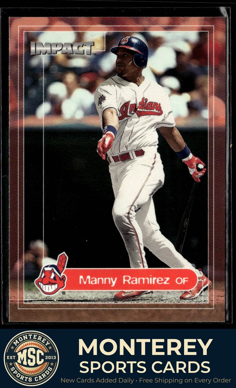 Manny Ramirez 2000 Fleer Impact #3 Cleveland Indians