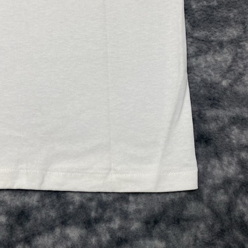 Vintage Land Rover Defender TShirt Uomo Taglia S Bianca Abbigliamento Ufficiale USA - Foto 9 di 11