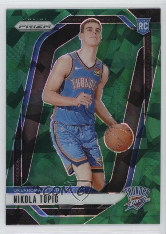 2024-25 Panini Prizm Green Ice Prizm Nikola Topic #230 14cm
