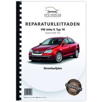 VW Jetta 5 Typ 1K 2008-2010 Schaltplan Stromlaufplan PläNe Werkstatthandbuch