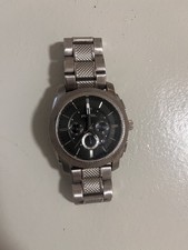 Fossil Men s Silver Tone Stainless Steel Watc...