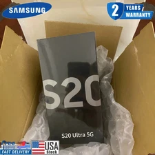 NEW SEALED Samsung Galaxy S20 Ultra 5G SM-G988U1 128GB GSM+CDMA Factory Unlocked