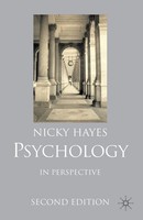 Psychology In Perspective Nicky Hayes Taschenbuch Einband - Flex.(Paperback)