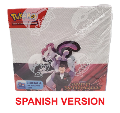 Pokemon TCG SPANISH Scarlet and Violet Destined Rivals Booster Box