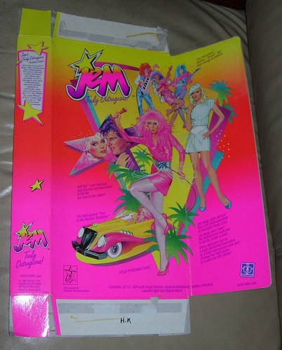 KIMBER OF THE HOLOGRAMS JEM CAJA VERDADERAMENTE ESCANDALOSA SOLO HASBRO 1985 - Imagen 2 de 2