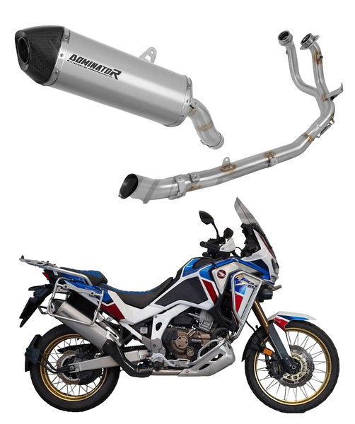 Komplettauspuff HP7 Honda Africa Twin CRF 1100L 2020 2021 2022 2023 2024-image