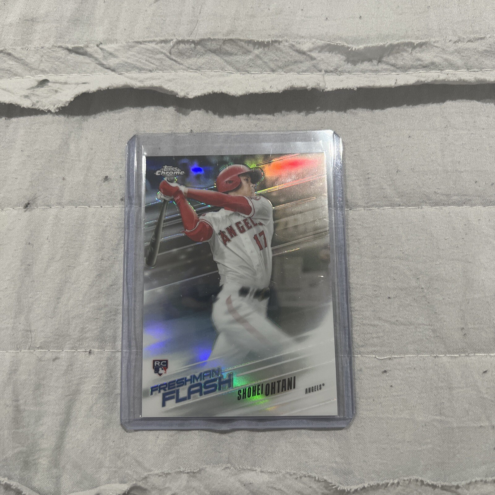 2018 Topps Chrome Freshman Flash Rookie Refractor #FF-1 Shohei Ohtani RC Angels