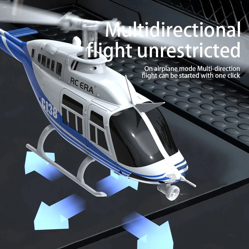 C138 1:36 Remote Control Simulation RC Altitude Hold 2.4g Genuine 6axis Gyro - Image 2 of 4