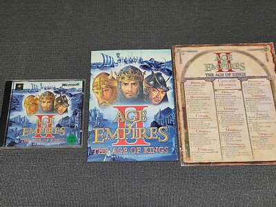 Age of Empires II Age of Kings PC Retro Game Korean Version Windows Computer MS