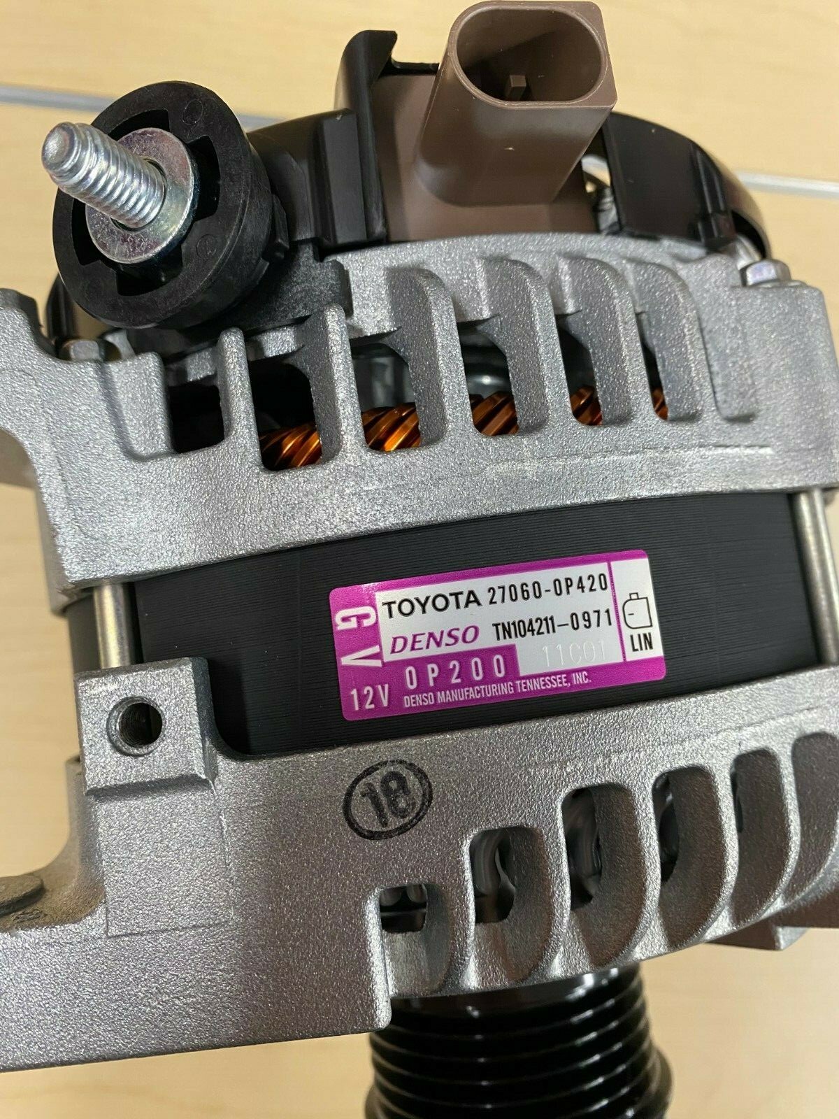 TOYOTA GENUINE OEM 2017-2019 HIGHLANDER NEW ALTERNATOR 270600P420 | eBay