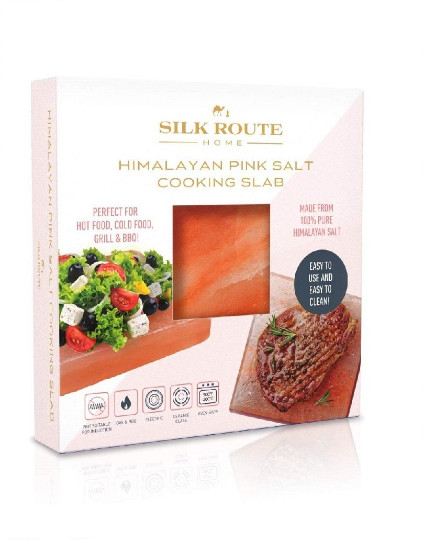 Himalayan Pink Salt Slab for Roasting, Grilling, Searing, Curing or Presentation
