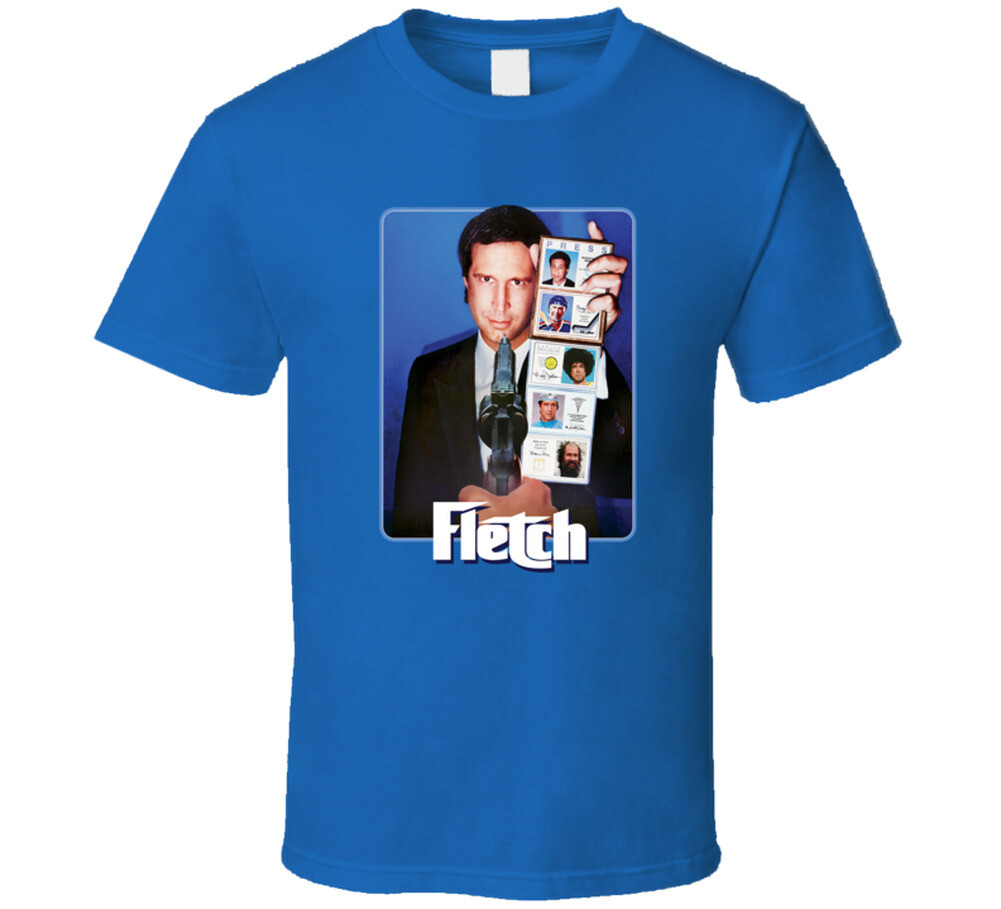 Fletch 80's Movie T-Shirt - Chevy Chase Graphic Tee, Unisex Sizes Small To 6XL 5 thumbnail image
