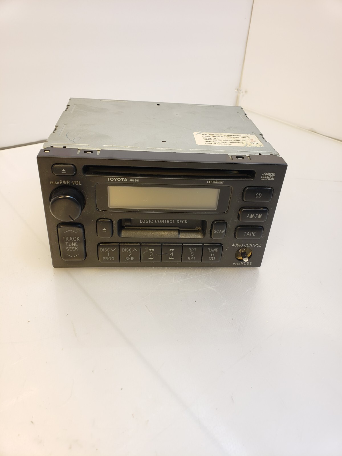 ad6801 Toyota Radio Tape CD Player 16233729 | eBay