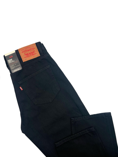 Levis 501 Męskie Oryginalne Regular Straight Fit Leg Denim Jeansy Nowe - Zdjęcie 8 z 29