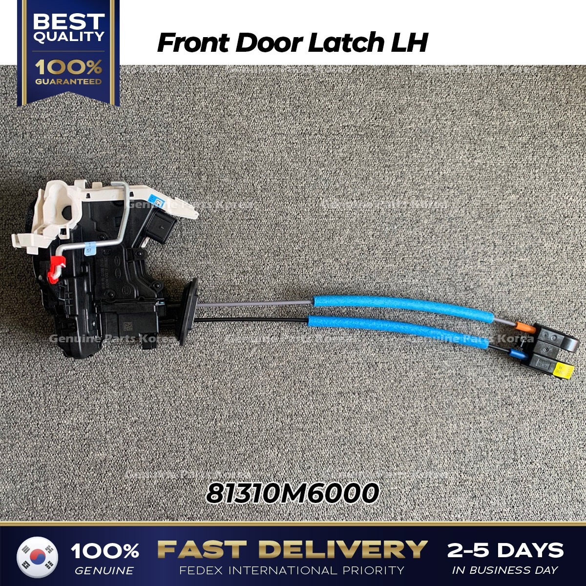 ⭐Genuine⭐ Front Door Latch LH 81310M6000 for Kia Forte | eBay