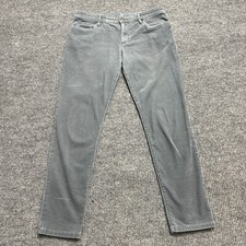 Ann Taylor Loft Relaxed Skinny Corduroy Jeans Womens Size 29/8 Mid Rise Gray