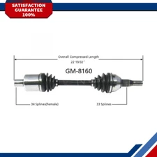 For 2001-2005 Buick Rendezvous Pontiac Aztek Front Left CV Axle Joint