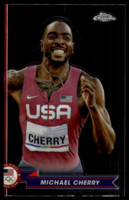 2024 Topps Chrome US Olympic Hopefuls Michael Cherry #31